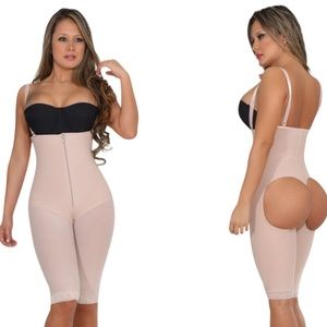 Anne Marye Open Buttocks Body Shaper 3XL (Black)
